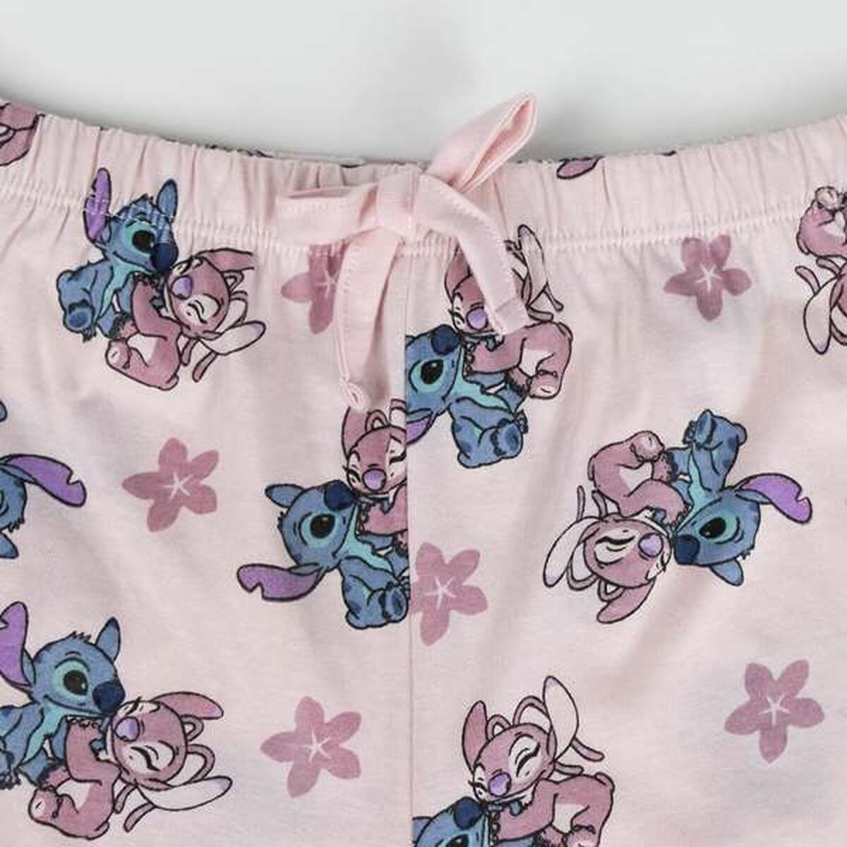 Pyžamo Dětské Stitch Růžový
